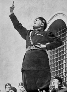 Benito Mussolini, Italiaanse fascistische dictator