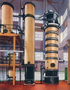 Benzol terugwinningsinstallatie, 1938 door Unbekannt