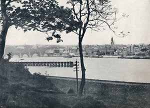 Berwick - Vanaf Spittal, Berwick-brug Tonend door Unbekannt