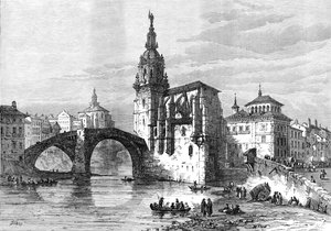 Bilbao, Spanje, april 1874