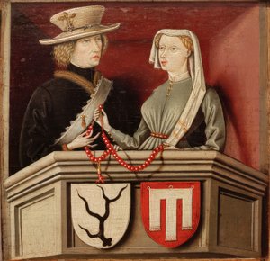 Portret van het echtpaar Wilhelm IV. Graaf Schenk von Schenkens