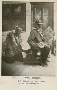 Bill Bailey ansichtkaart. Bill Bailey, Wont You Please Come Home was een populair lied gepubliceerd in 1902 door Unbekannt