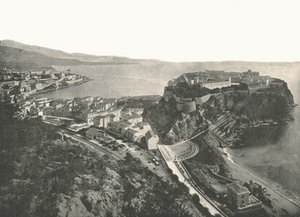 Vogelperspectief, Monte Carlo, Monaco, 1895