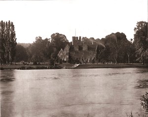 Bisham Abbey, boven Marlow, Berkshire, 1894 door Unbekannt