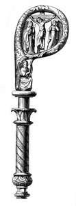 Bisschopsstaf, Kathedraal van Metz, 14e eeuw, 1870