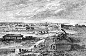 Blagovyeshchensk, Siberië, Rusland, 1895