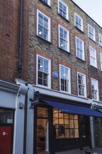 Blauwe plaquette, Thomas Hearne door Unbekannt