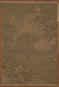Varen op een besneeuwde rivier, Ming-dynastie, 16e eeuw
