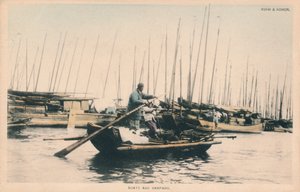 Boten en Sampans, ca. 1910 door Unbekannt