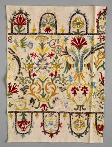 Randstrook van een Rok, 1600s - 1700s