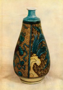 Fles - Japanse Kutani, eind 17e eeuw, 1945 door Unbekannt