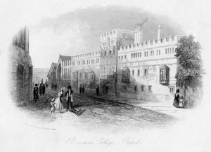 Brasenose College, Universiteit van Oxford door Unbekannt