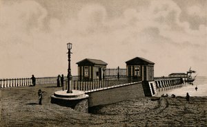 Britannia Pier, ca. 1880 door Unbekannt