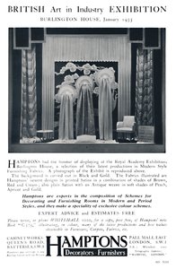 Britse Kunst in Industrie Tentoonstelling - Burlington House, januari 1935
