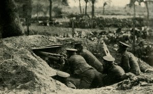 Britse marine-divisie in Antwerpen, België, Eerste Wereldoorlog, 1914, ca. 1920 door Unbekannt