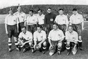 Brits Olympisch voetbalteam, Berlijnse Olympische Spelen, 1936 door Unbekannt