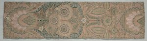 Brocade Textiel, ca. 1700 door Unbekannt