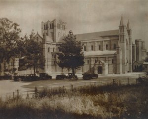 Buckfast Abbey Kerk, Noordzicht, eind 19e-begin 20e eeuw