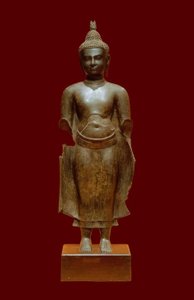 Boeddha Khmer-kunst, Cambodja, 14e eeuw