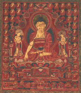Boeddha Shakyamuni als Heer van de Munis, midden 17e eeuw