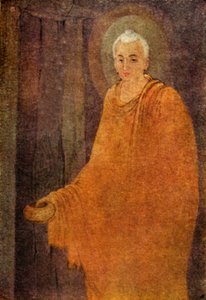 Boeddha als Bedelmonnik, 1920 door Unbekannt