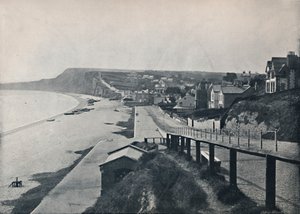 Budleigh Salterton - Algemeen uitzicht op de vallei, 1895 door Unbekannt
