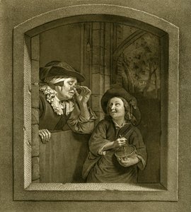 Bukal, achttiende-eeuwse Franse gravure, 1948 door Unbekannt