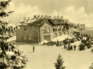 Kabelbaanstation, Rax-gebergte, Neder-Oostenrijk, ca. 1935