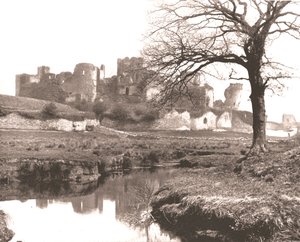 Caerphilly Kasteel, Wales, 1894