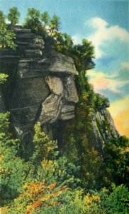 Caesars Hoofd, Hoogte 3.227 voet, Hoogste Punt in South Carolina, 1942