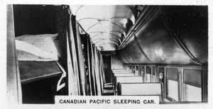 Canadian Pacific slaapwagen, Canada, ca. 1920s door Unbekannt