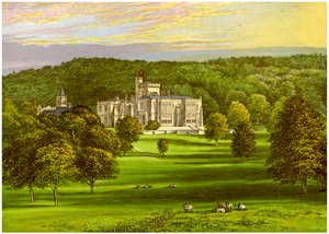 Capernwray, Lancashire, huis van de familie Marton, ca. 1880