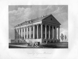 Capitool van Virginia, Richmond, VS, 1855