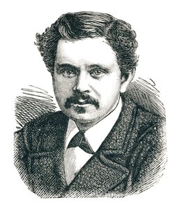 Kapitein Paul Boyton, 1848-1924, uitvinder van het duikpak, 1893 door Unbekannt