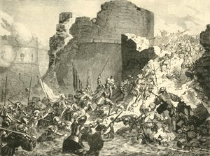 De verovering van Calais door de Fransen onder de hertog van Guise, 1558, 1890