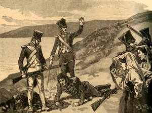 Gevangenneming van de Franse maarschalk Joachim Murat, Calabrië, Italië, 1815 door Unbekannt