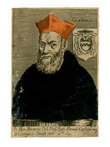 Kardinaal Girolamo Bernerio, Italiaanse priester, 16e eeuw door Unbekannt