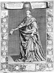 Kardinaal Richelieu, c1637, 18e eeuw door Unbekannt