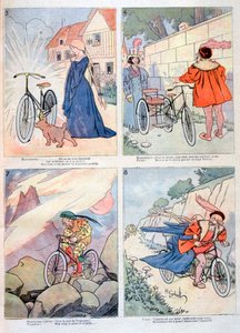 Karikaturen uit de legende van Faust, 1894 door Unbekannt
