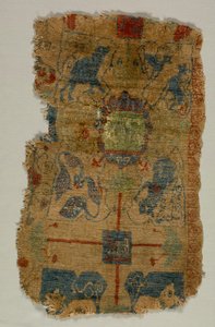 Tapijtfragment, ca. 1400s