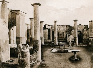Casa di Marco Olconio, Pompeii, Italië, c1900s door Unbekannt