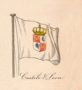 Castilië en León, 1838 door Unbekannt