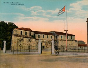 Castillo de la Real Fuerza, Havana, Cuba, c1920 door Unbekannt