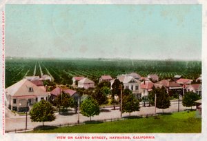 Castro Street, Hayward, Californië, 1905