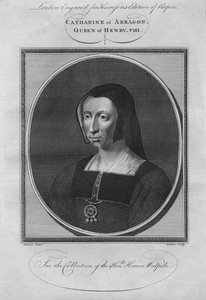 Catherine van Aragon, koningin van Hendrik VIII, 1784 door Unbekannt
