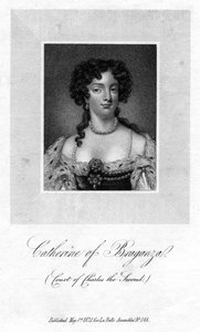 Catherine van Braganza, Koningin-gemalin van Koning Karel II van Engeland, 1821 door Unbekannt