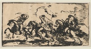 Cavaleriegevecht, ca. 1803