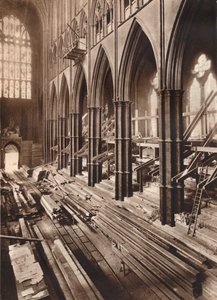 Verandering van het interieur van de abdij, 1937 door Unbekannt