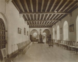 Kapittelzaal, Buckfast Abbey, eind 19e-begin 20e eeuw door Unbekannt