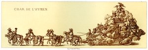Triomfwagen van de Hymen, 1885 door Unbekannt